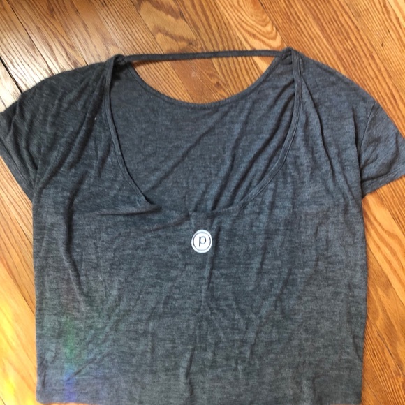 Pure Barre Grey oversized shirt - size medium - Picture 2 of 3